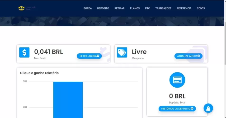 Plataforma de Pagamento por Clique