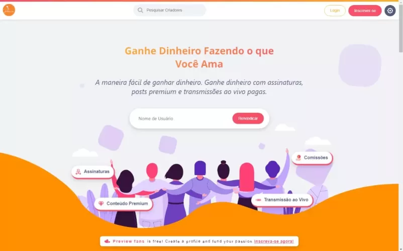 Sistema Para Criadores De Conteúdo Tipo Onlyfans