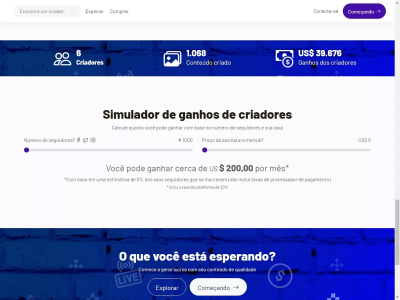Sistema Para Criadores De Conteúdo Semelhante Onlyfans 4