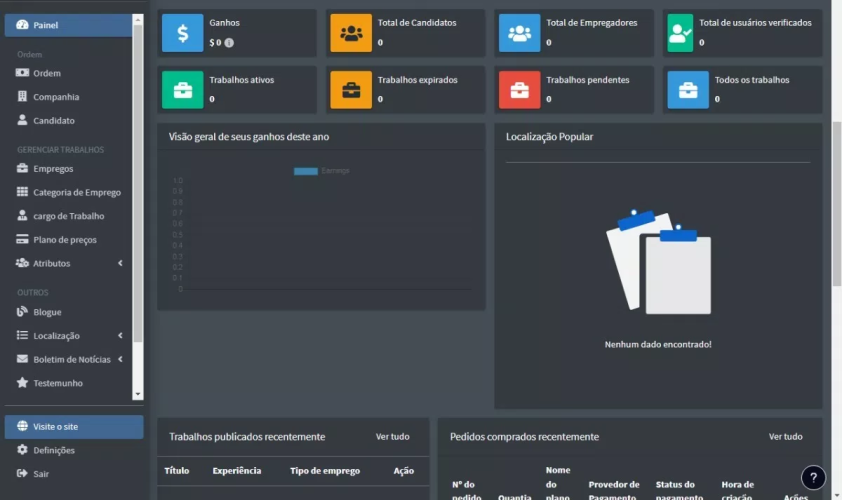 Sistema De Empregos Laravel