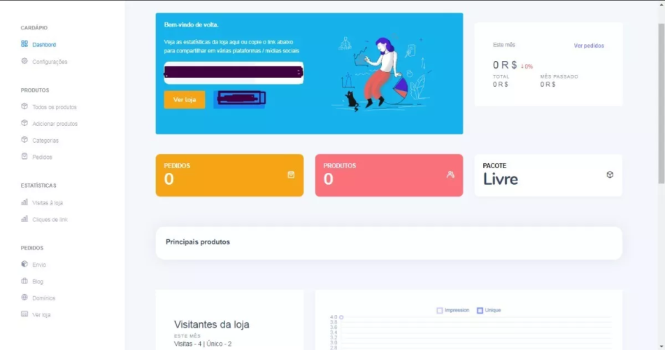 Sistema Construtor De Múltiplas Lojas