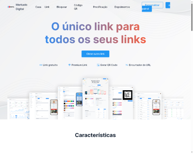 Gerenciamento de BIO Link SaaS