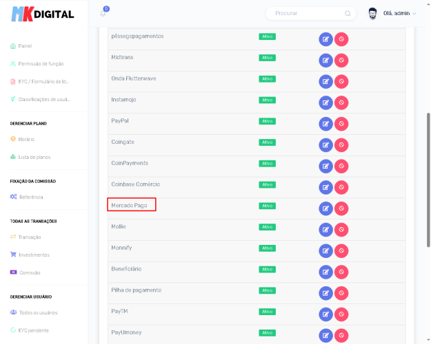 Sistema Plataforma De Investimentos