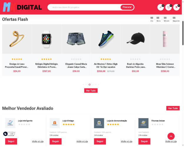 Sistema Ecommerce CMS Com PWA