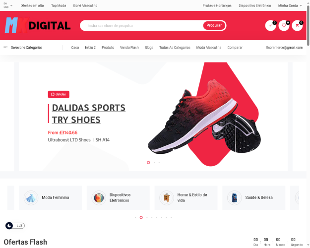 Sistema Ecommerce CMS Com PWA