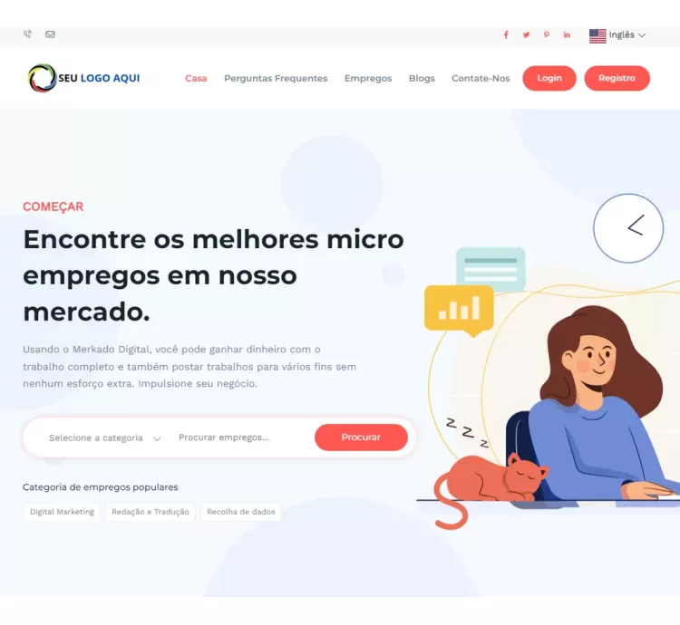 Sistema De Empregos E Freelancing