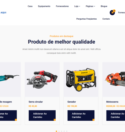Sistema Para Aluguel De Equipamentos 6