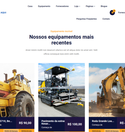 Sistema Para Aluguel De Equipamentos 4