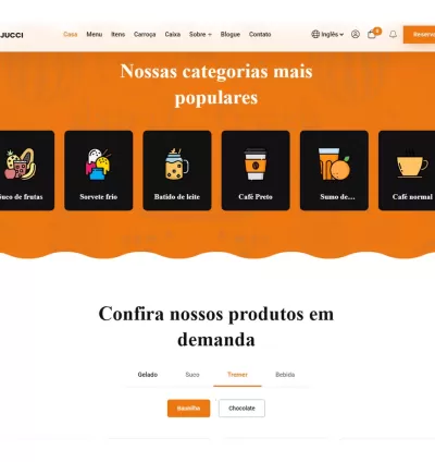 Sistema Criador Sites Para Restaurante E Lanchonete Php