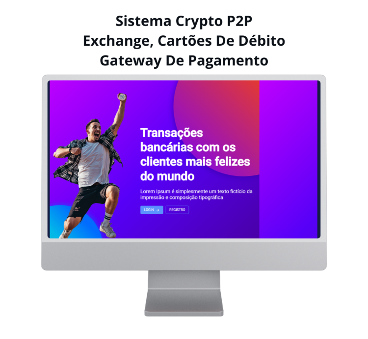 Sistema Crypto P2P Exchange, Cartões De Débito Gateway De Pagamento