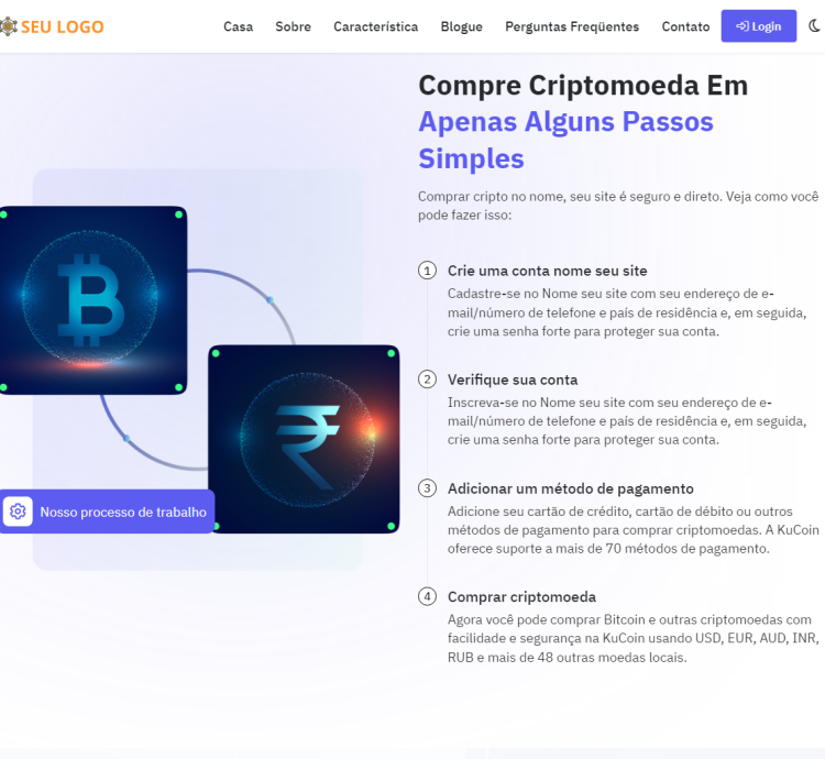 Sistema Compra  Venda E Troca Criptomoedas