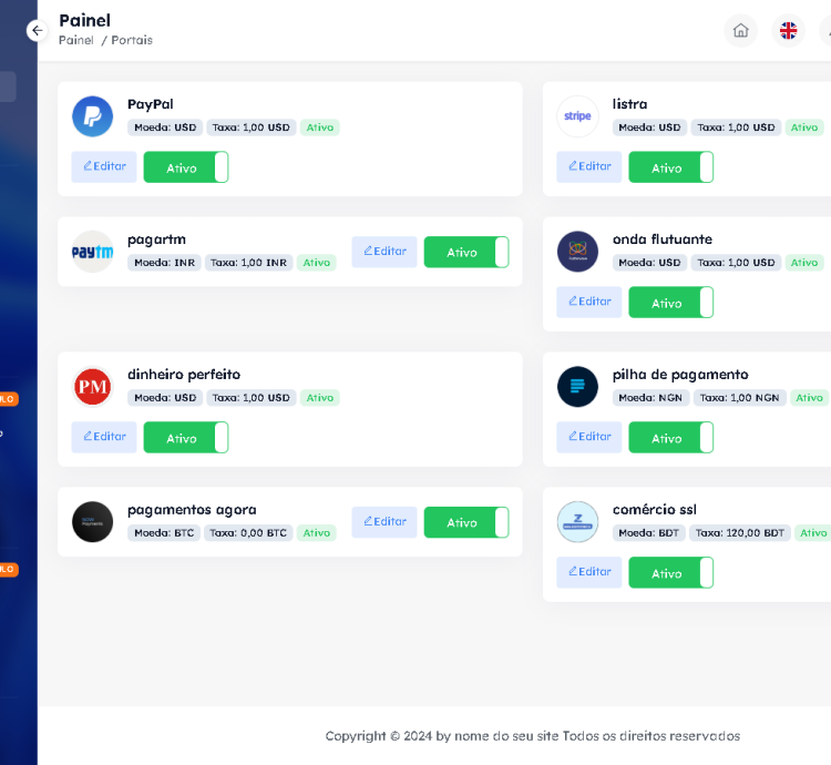 Sistema Para Negociação E Staking De Criptomoedas