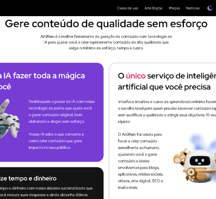 Sistema Para Gerador De Conteúdo E Imagem De Ia Saas
