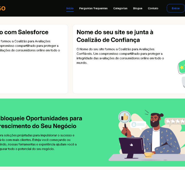 Sistema Para Avaliação De Negócios Tipo Trustpilot