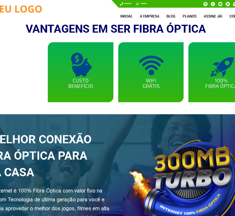 Sistema Provedor Internet Com Painel Responsivo