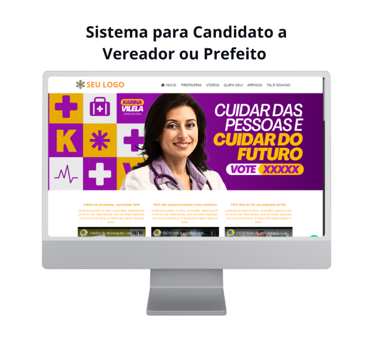 Sistema para Candidato a Vereador ou Prefeito