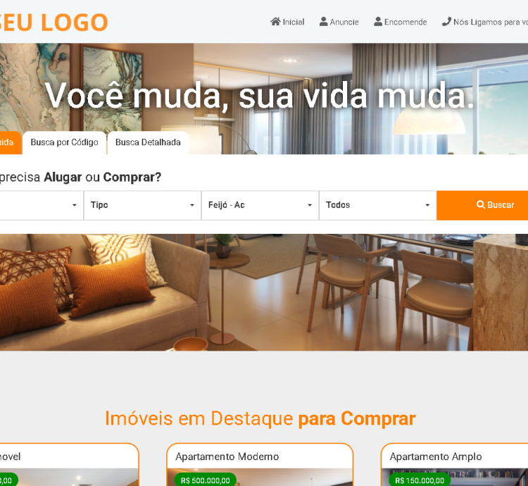 Sistema Para Imobiliárias Pronto Para Uso