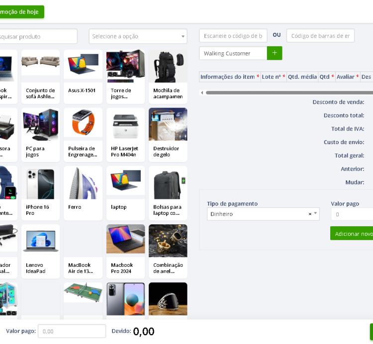 Sistema Erp Para Produtos Lojas E Gestão De Empresa