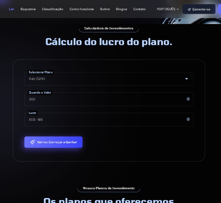 Sistema Para Investimentos Com Sistema Classificação