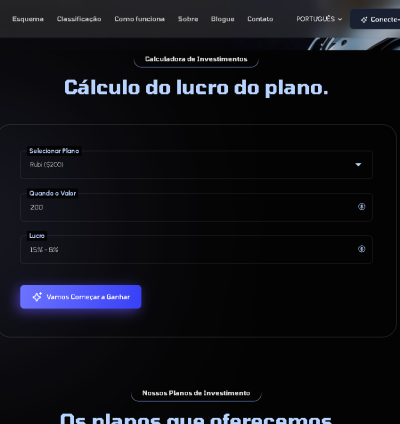 Sistema Para Investimentos Com Sistema Classificação 11