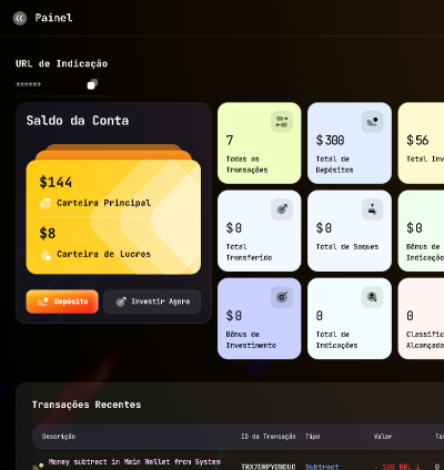 Sistema Para Investimentos Com Sistema Classificação 8