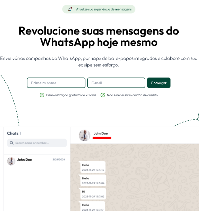 Plataforma Para Marketing Whatsapp Saas Com Chatbots 9