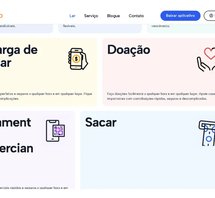 Sistema Para Serviços Financeiros