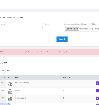 Sistema Completo Para Delivery Multicardápios 7