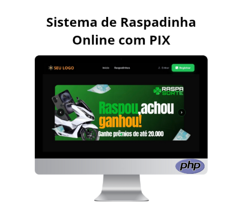 Sistema de Raspadinha Online com PIX