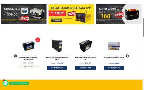 Script PHP Loja de Baterias 7