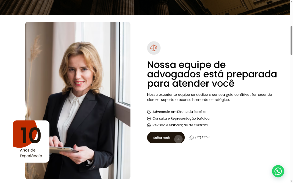 Site Para Advogado WordPress