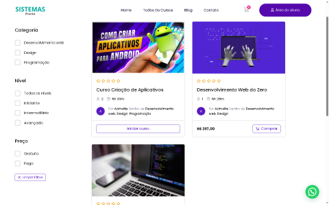 Template WordPress para Cursos Online 9