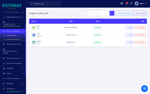 Exchange Criptomoedas SPOT, P2P e Futuros 6