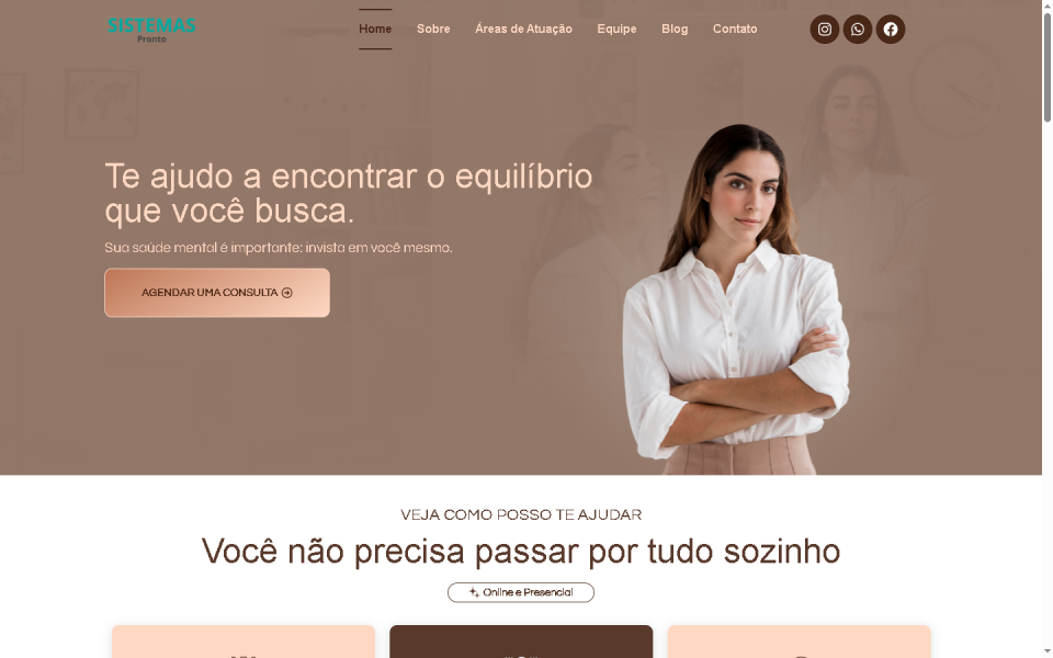Landing Page para Psicólogo