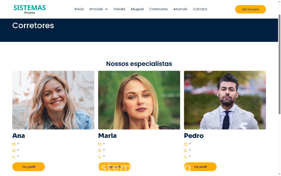 Site Imobiliário WordPress  100% Editável