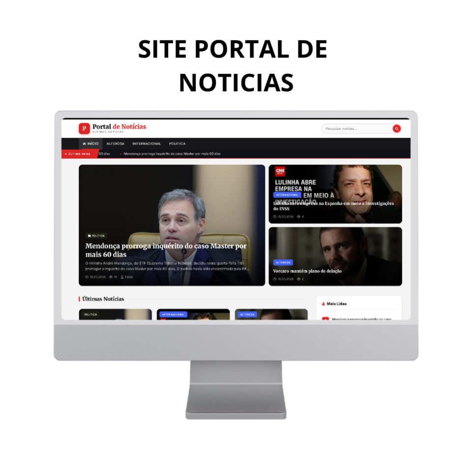 Script Portal De Noticias