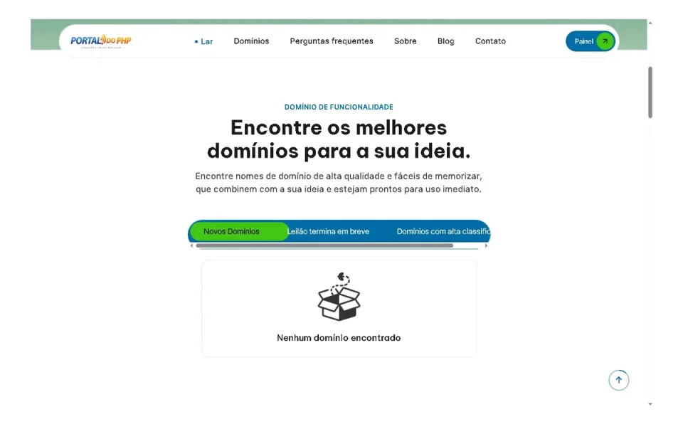 Sistema Para Compra E Venda De Domínios