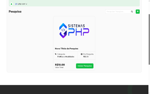 Sistema PHP Pesquisas com IA e Recompensas 7