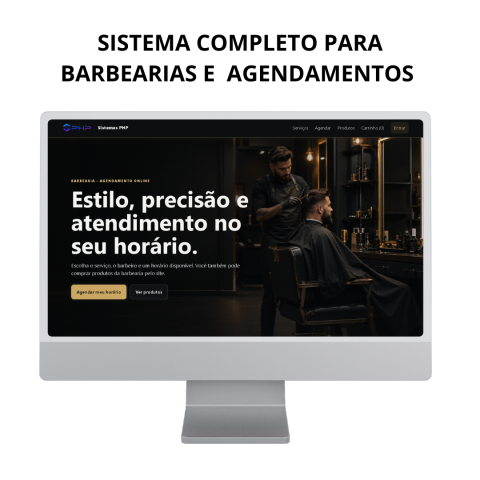 Sistema Completo Para Barbearias E Agendamentos