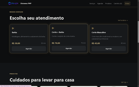 Sistema Completo Para Barbearias E Agendamentos 3