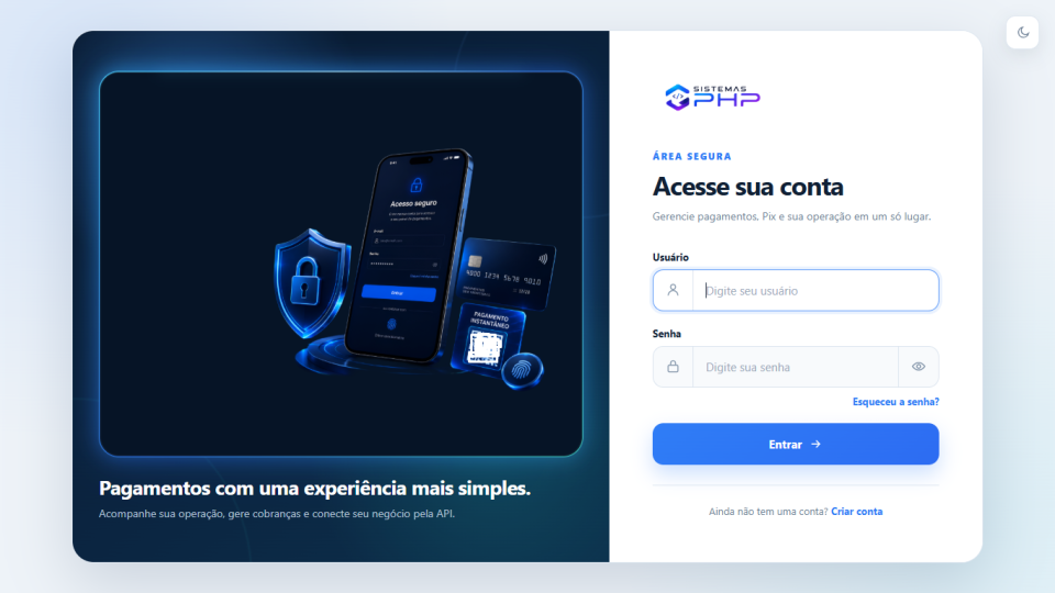 Gateway de Pagamentos Pix PHP + Código-Fonte Completo