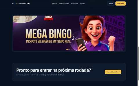 Script de Bingo Online em PHP + Código-Fonte Completo 5
