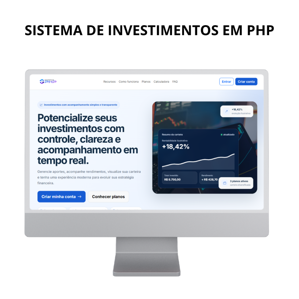 Sistema De Investimentos Php